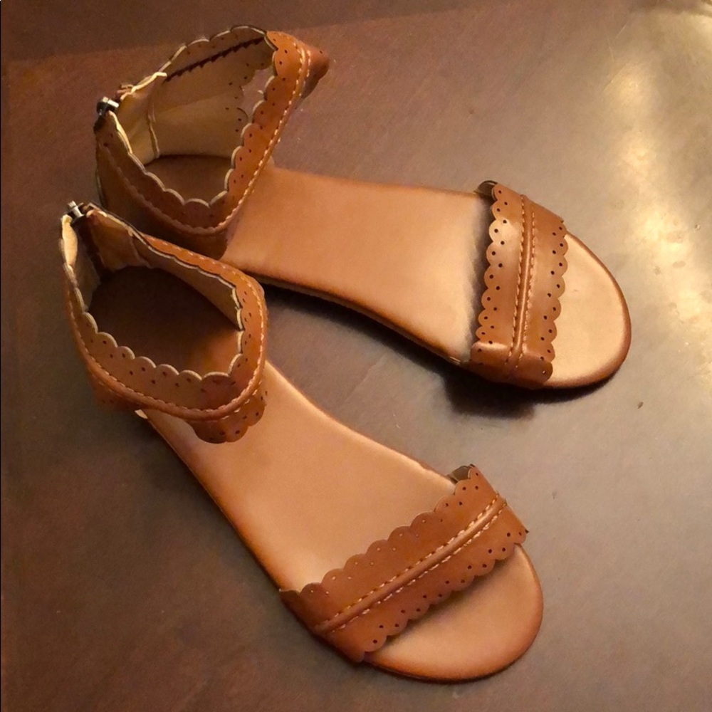 Brown Boutique Sandals size 8